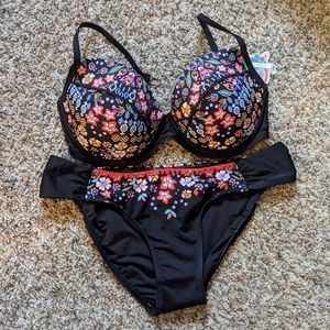 {Piha} Brand New Garden Delight Bikini SET